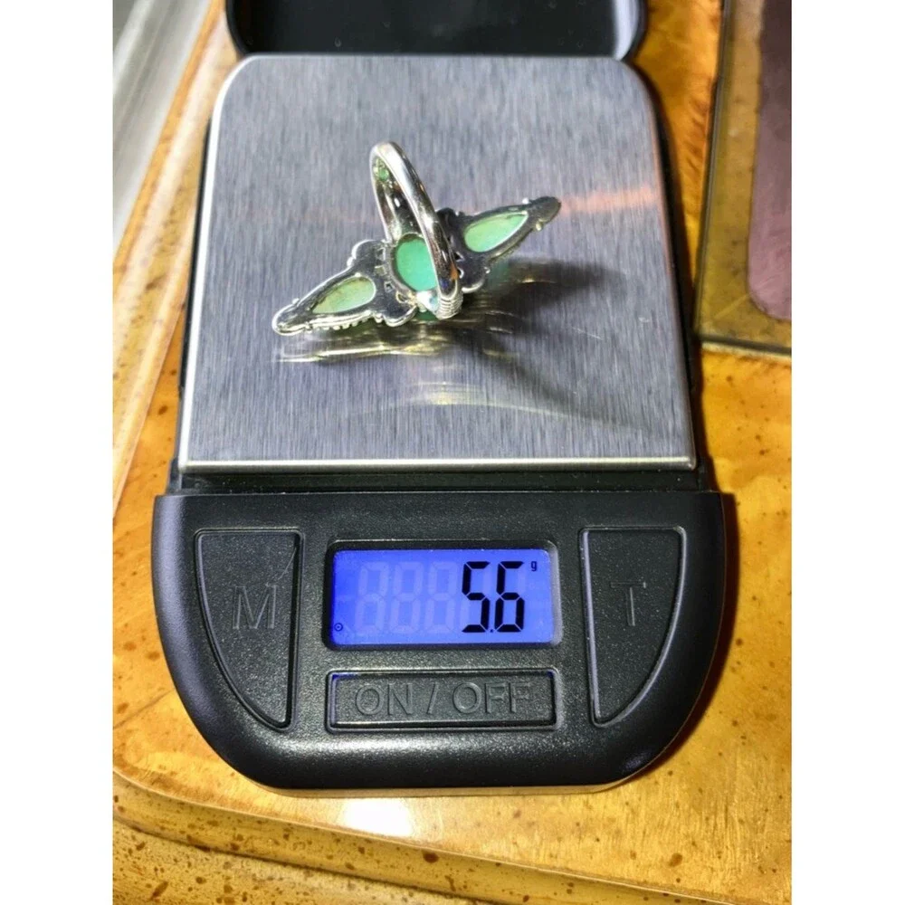 Royston Turquoise Sterling Silver Ring Size 6